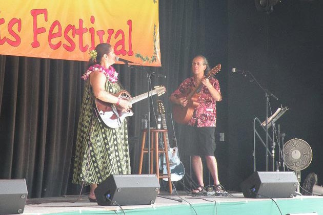 Darlene Ahuna and Pili